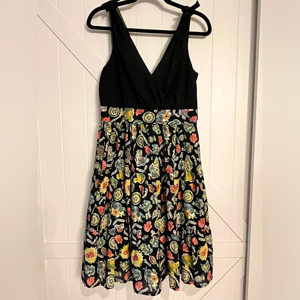 Anthropologie Maeve Polynesian Pacific Islands Tropical Dress - Size 4